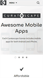Mobile Screenshot of curatescape.org